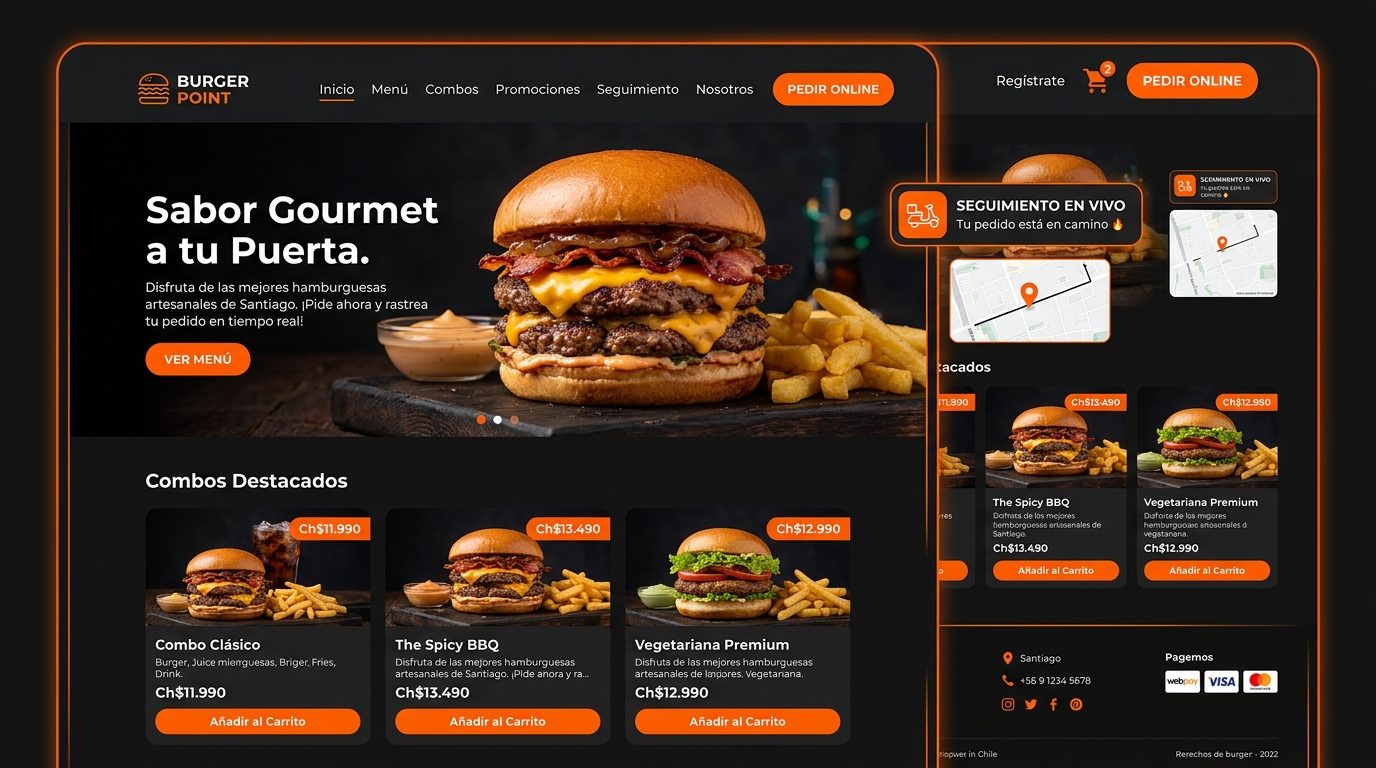Vista previa Burger Point