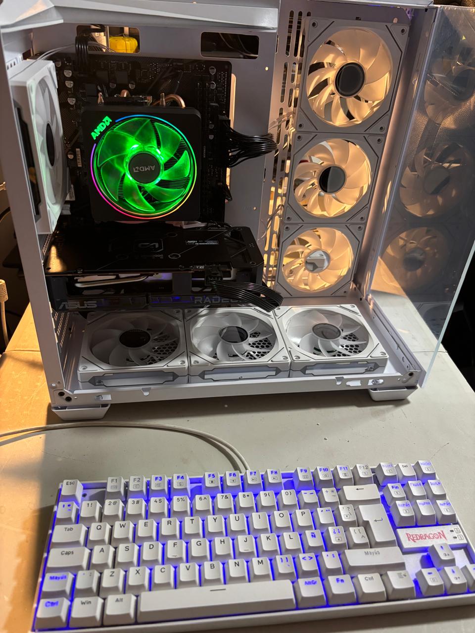 GPU RTX con Soporte Anti-Sag